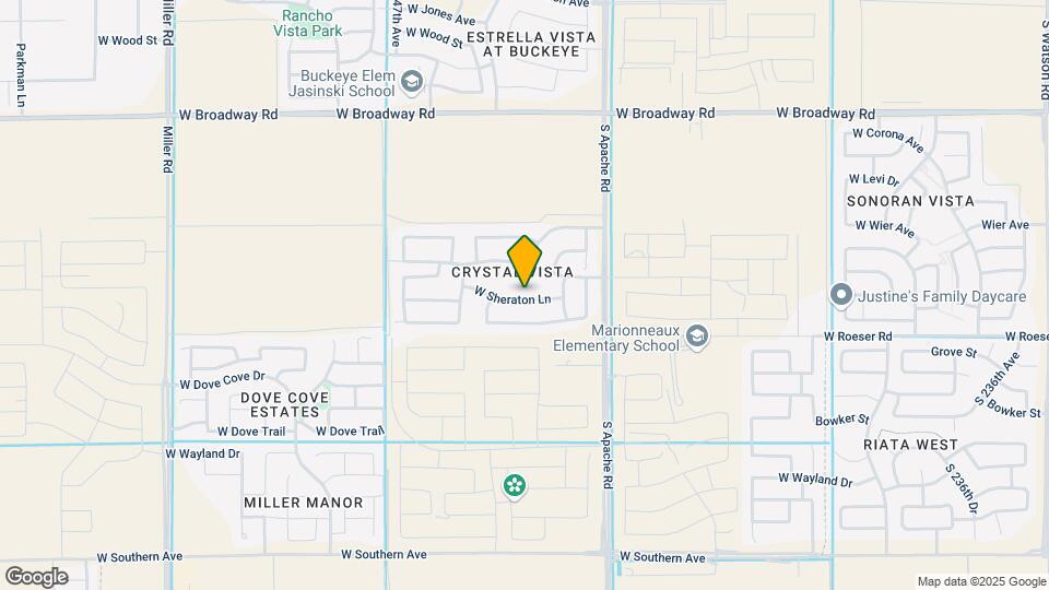 24446 W Sheraton Ln Map and Location Details