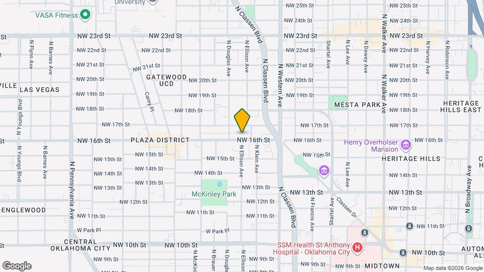 1319 NW 16th St Map and Location Details