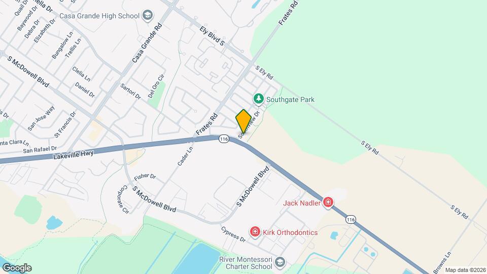 1680 Southview Dr Map and Location Details