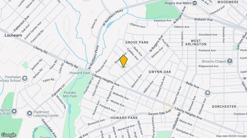 5502 1/2 Peerless Ave Map and Location Details