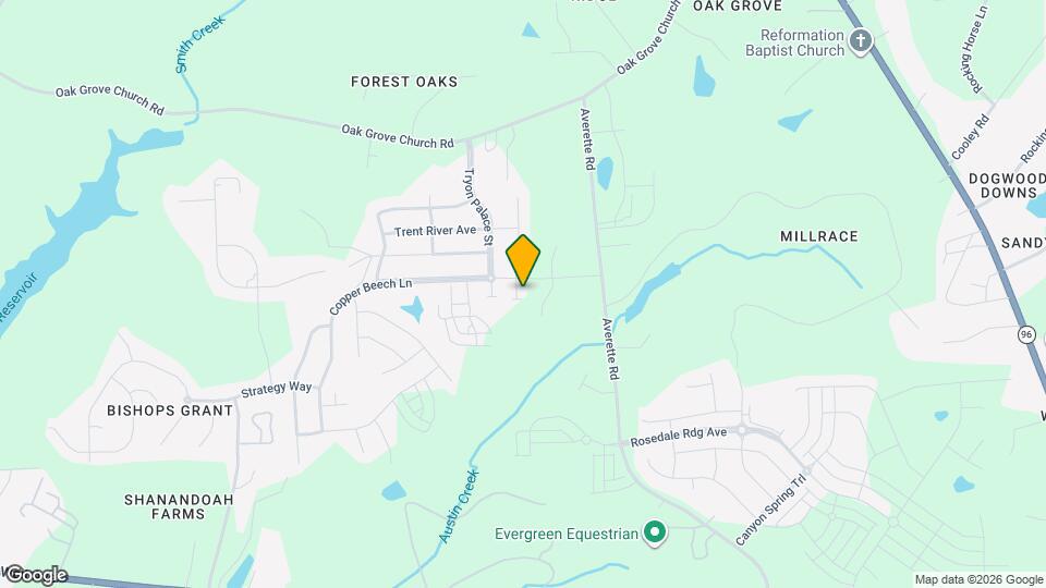704 Wrights Creek Way Map and Location Details