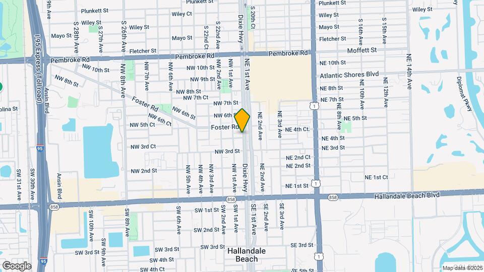 401-403 N Dixie Hwy Map and Location Details