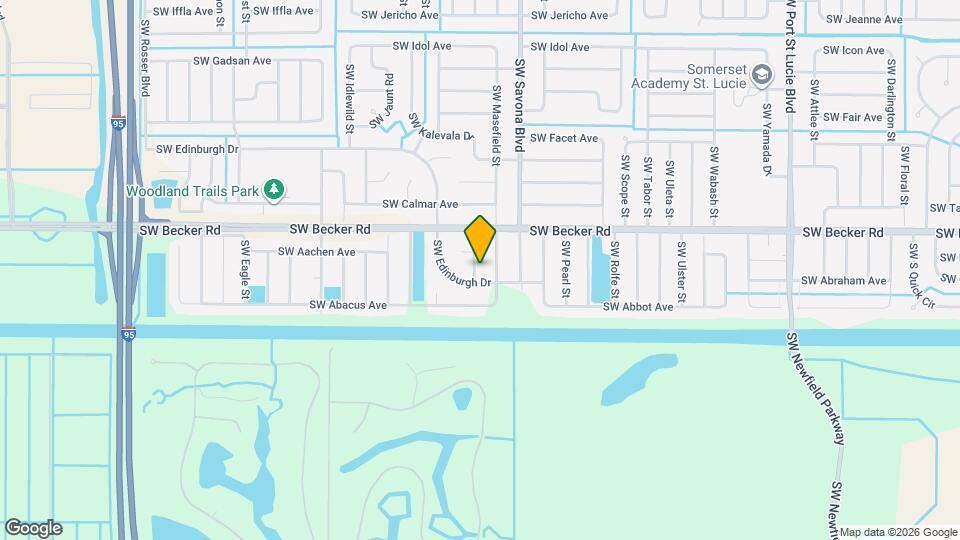 4673 SW Monaco St Mapa y Detalles de la Ubicación