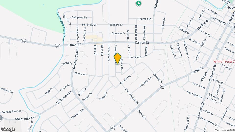 508 S Wooldridge Rd Map and Location Details