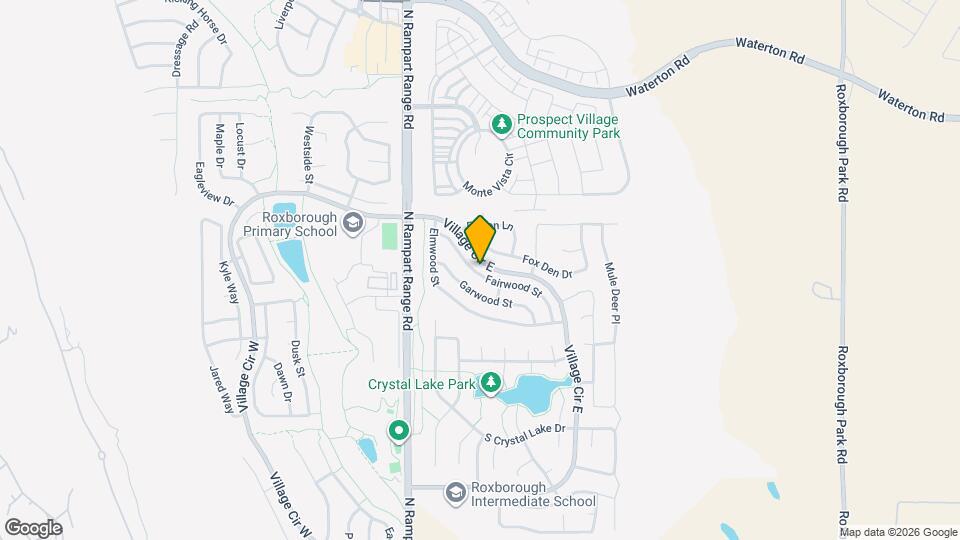 9845 Fairwood St Map and Location Details