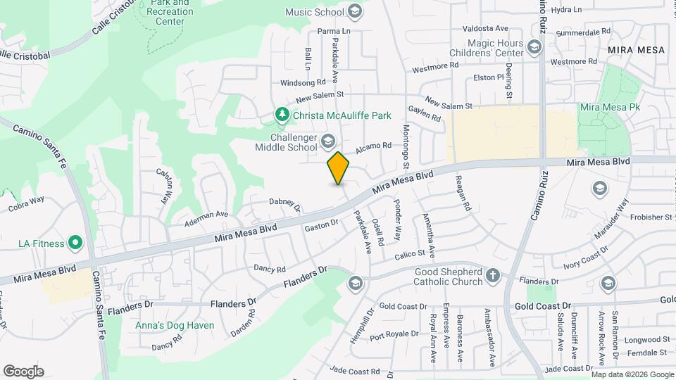 10766 Parkdale Ave Map and Location Details