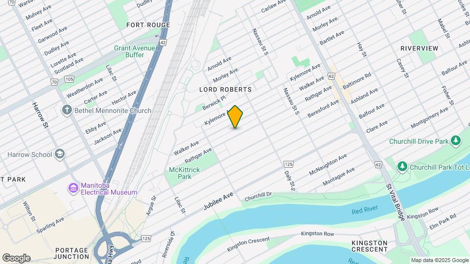 665 Rathgar Ave Map and Location Details