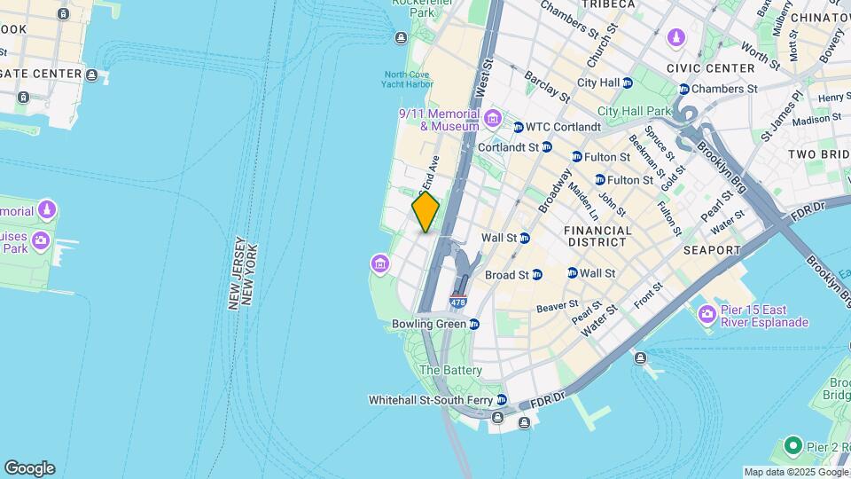 99 Battery Pl Mapa y Detalles de la Ubicación