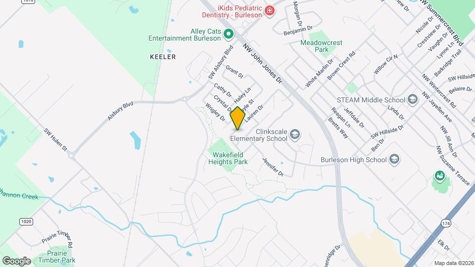 1433 Lauren Dr Mapa y Detalles de la Ubicación