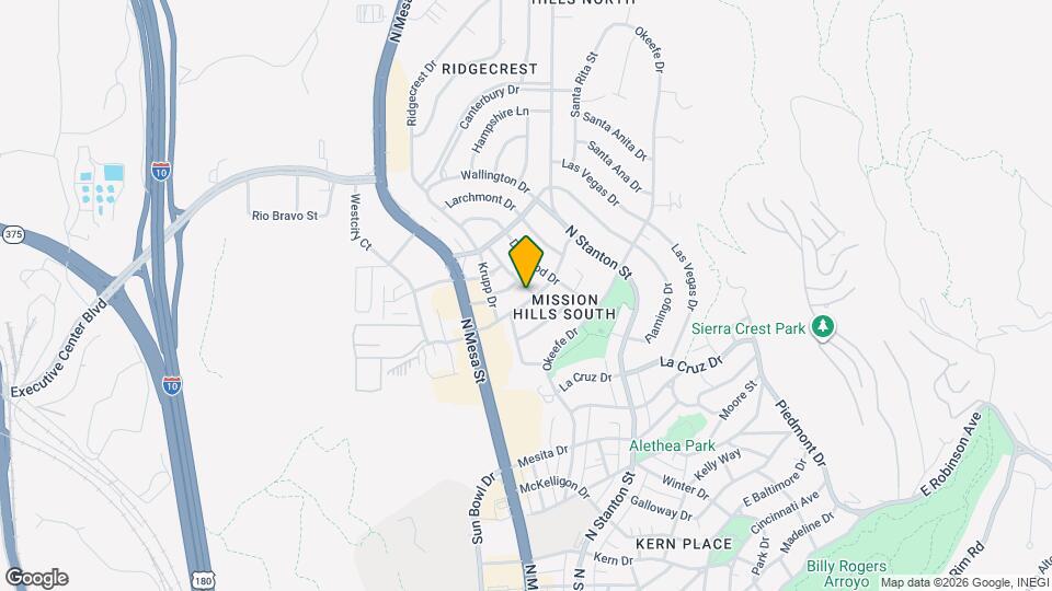 3807 Waymore Dr Map and Location Details