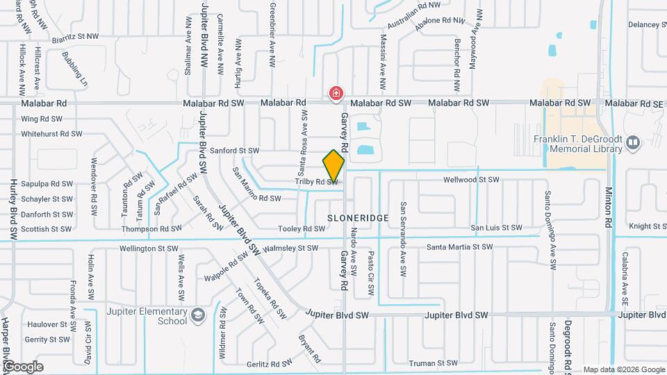 378 Trilby Rd SW Map and Location Details