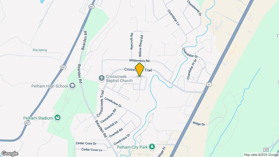 713 Cahaba Manor Dr Map and Location Details