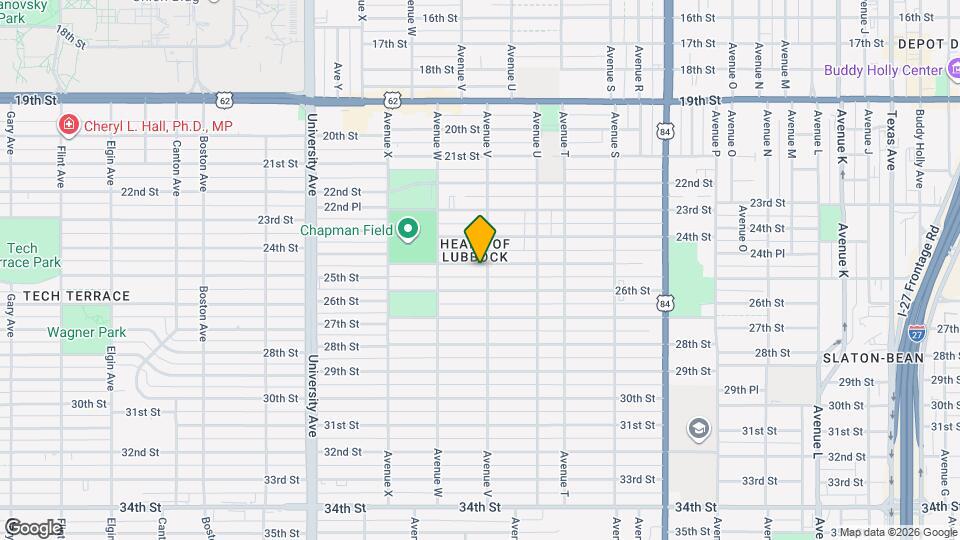 2203 25th St Map and Location Details