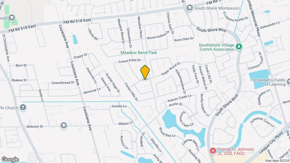 2819 Sugar Wood Dr Map and Location Details