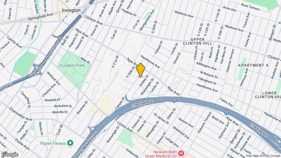 140 Fabyan Pl, Unit 2 Map and Location Details