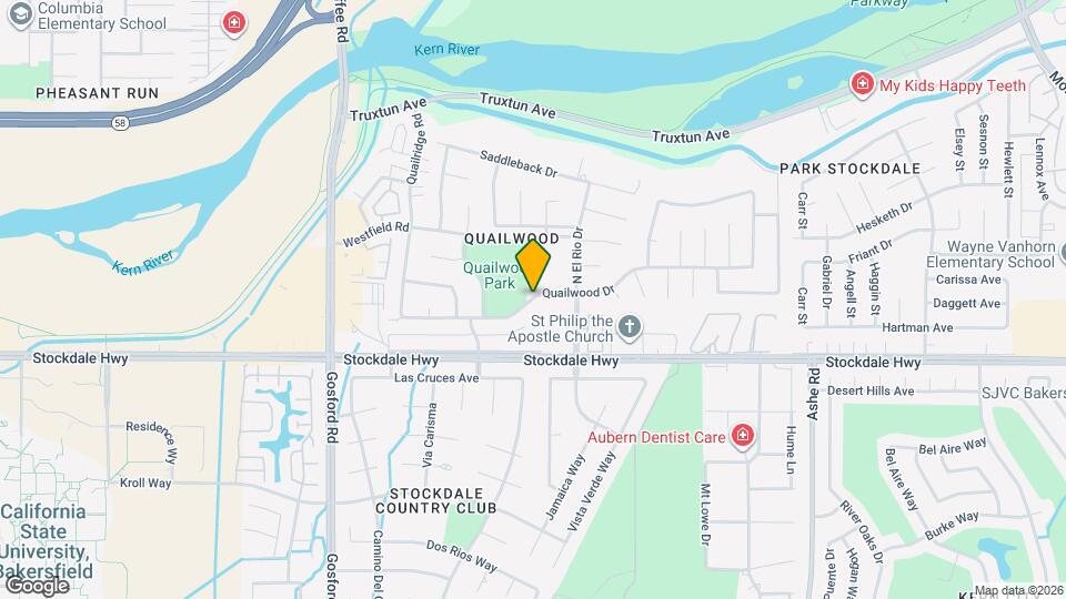 7209 Quailwood Dr Map and Location Details