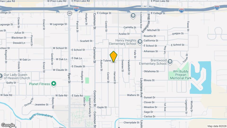 3806 Harvard St Map and Location Details