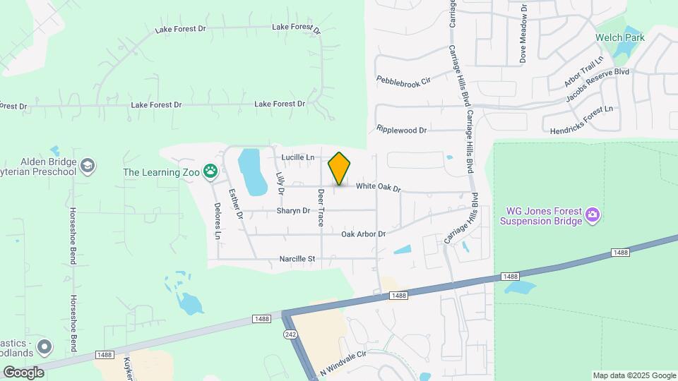 9157 White Oak Dr Map and Location Details