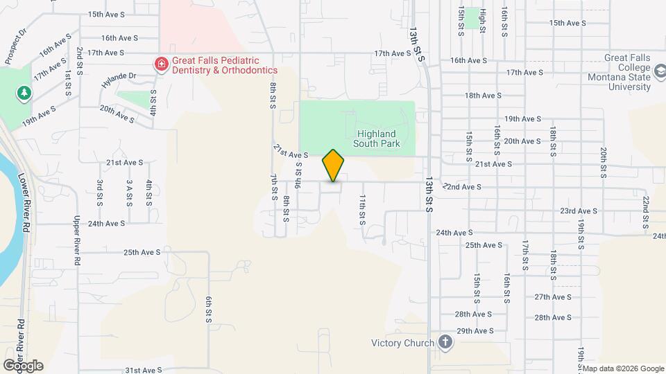 1010 22nd Ave S Map and Location Details