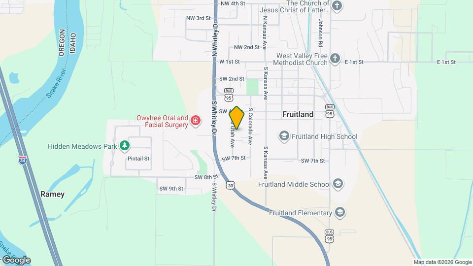 504 S Utah Ave Map and Location Details