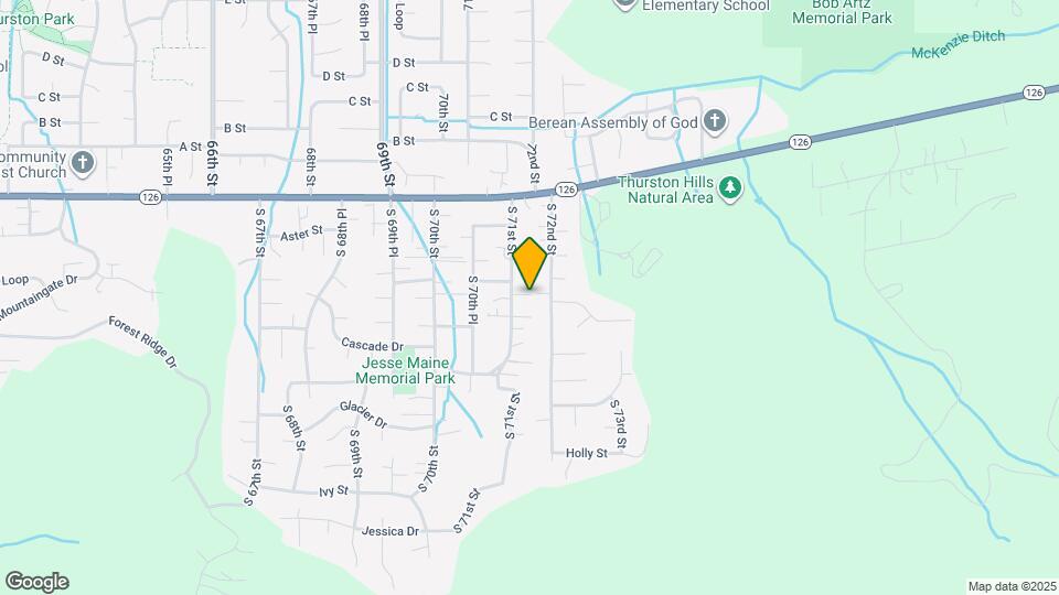 379 S 71st St Map and Location Details