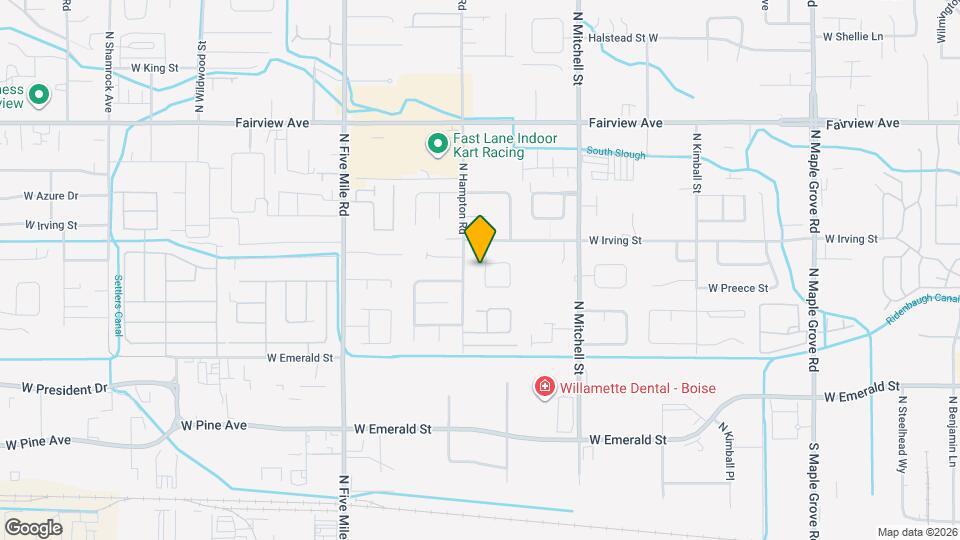 1117 N Dove Ave Map and Location Details