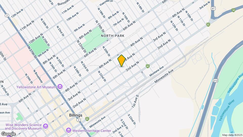 213-219 N 20th St Mapa y Detalles de la Ubicación