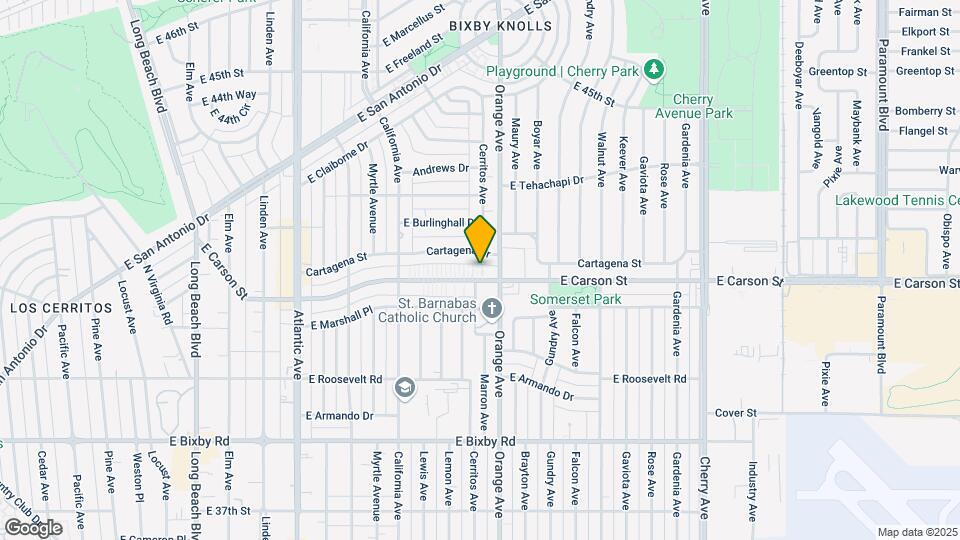 1165 E Carson St Mapa y Detalles de la Ubicación