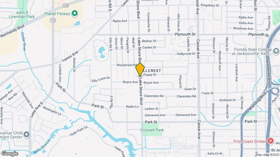 1336 Lake Shore Blvd Map and Location Details