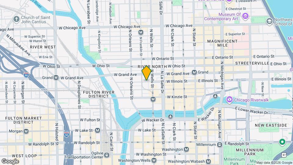 223 W Illinois St Mapa y Detalles de la Ubicación
