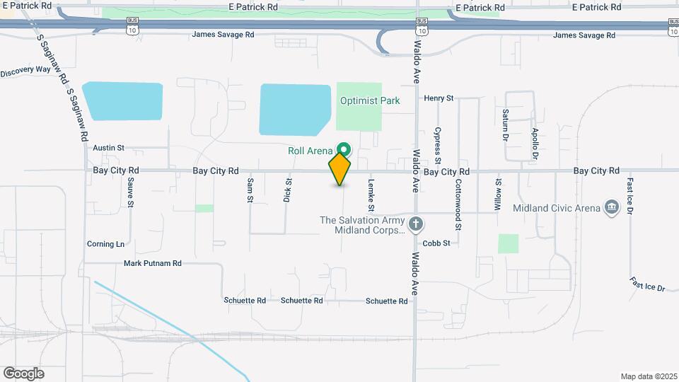 421 Longview St Map and Location Details