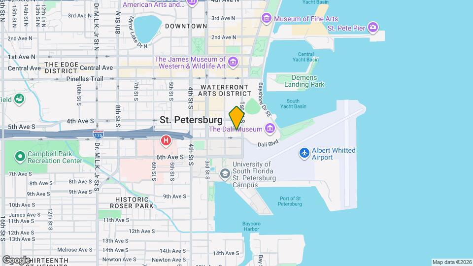 487 1st St S, Unit 205 Map and Location Details
