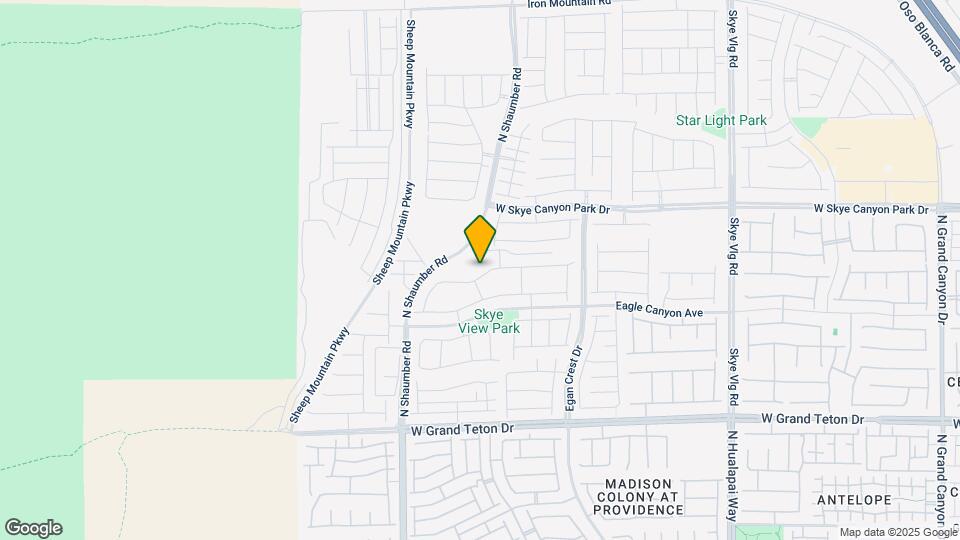 10522 Skye Arroyo Ave Map and Location Details