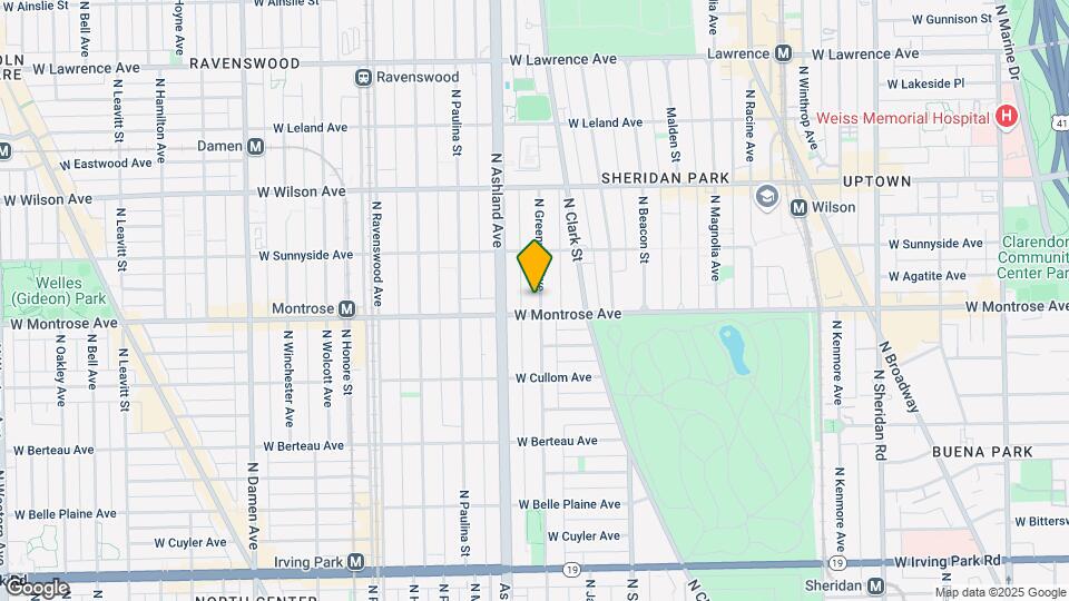 4410 N Greenview Ave, Unit 3 Map and Location Details