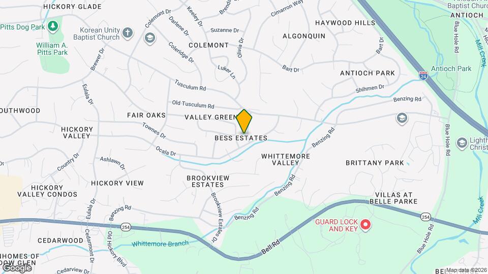 105 Robert Yoest Dr Map and Location Details