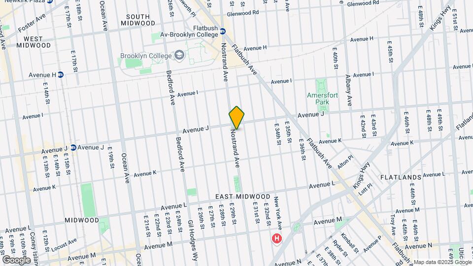 2401 Nostrand Ave Map and Location Details
