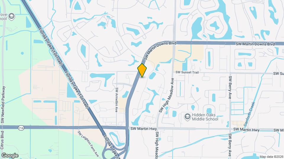 2992 SW Sunset Trace Cir Map and Location Details