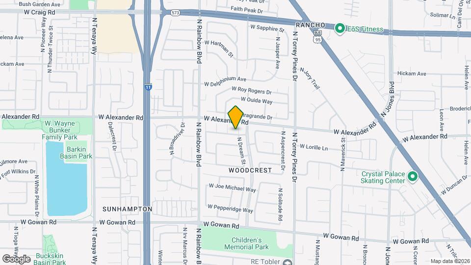 3928 N Dream St Map and Location Details