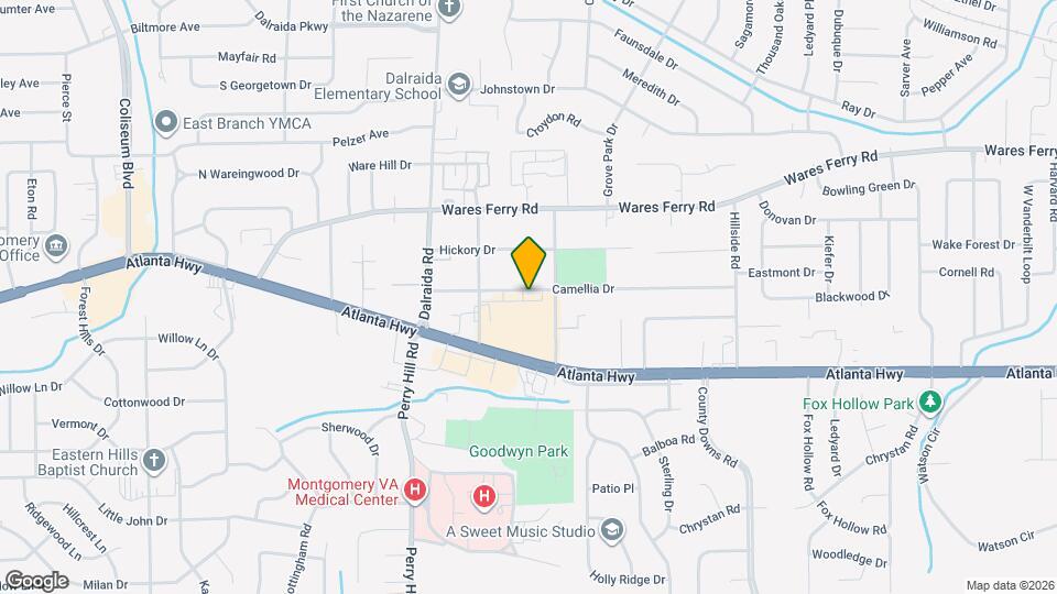 4042 Camellia Dr Map and Location Details