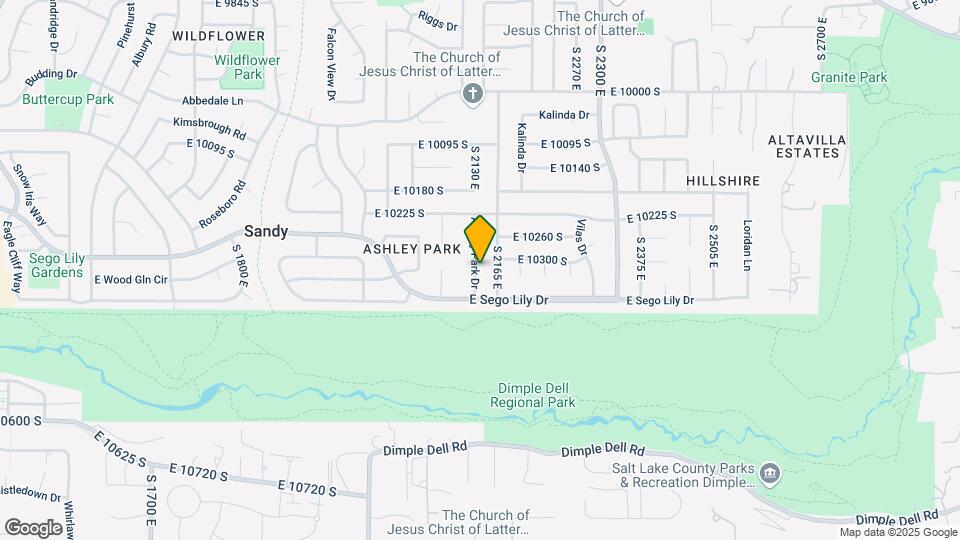 10319 Ashley Park Dr Map and Location Details