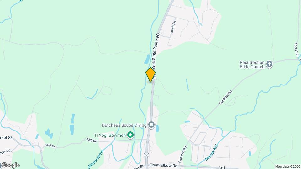 1225 NY-9G Map and Location Details