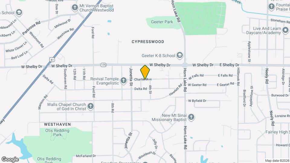 293 Charter Ave Map and Location Details