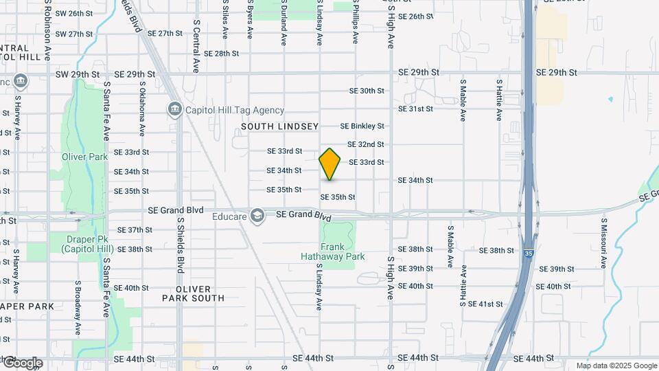 710 SE 34th St Map and Location Details