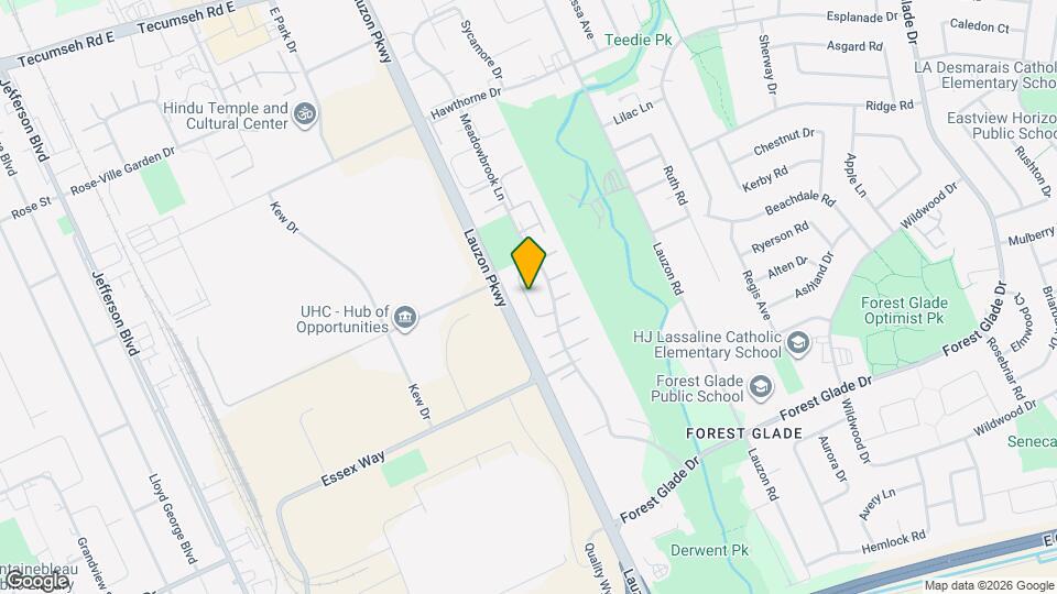 2983 Meadowbrook Ln Map and Location Details