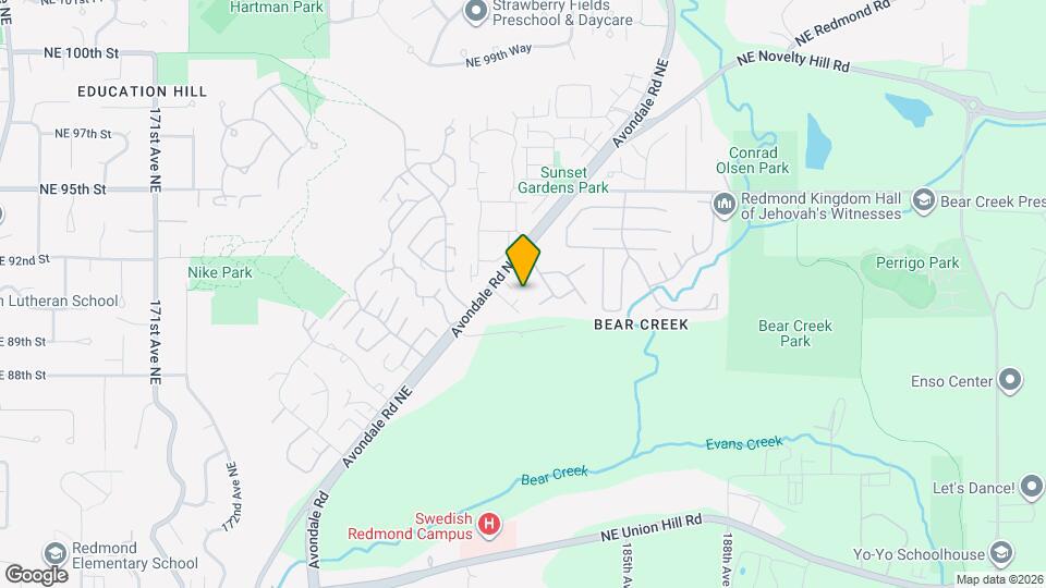 9056 Avondale Rd NE Map and Location Details