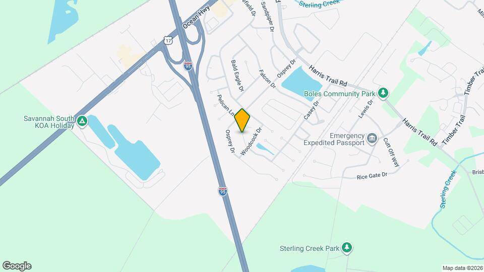 61 Whippoorwill Ln E Mapa y Detalles de la Ubicación