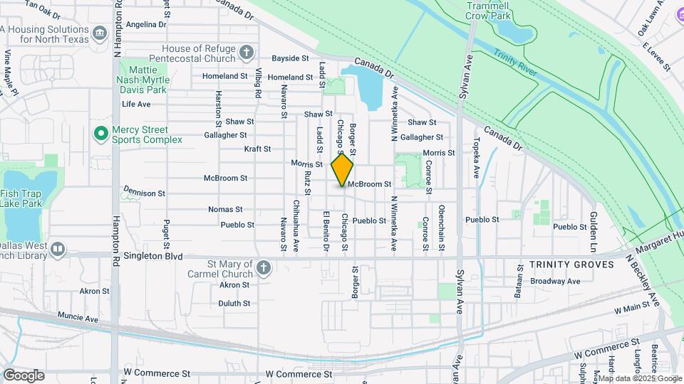 1403 Dennison St Map and Location Details