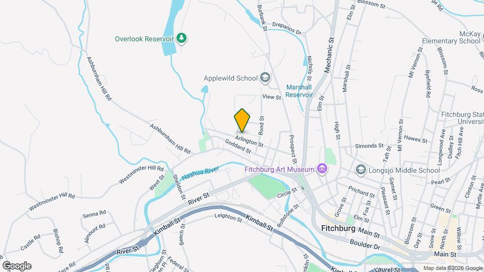 71 Arlington St Map and Location Details