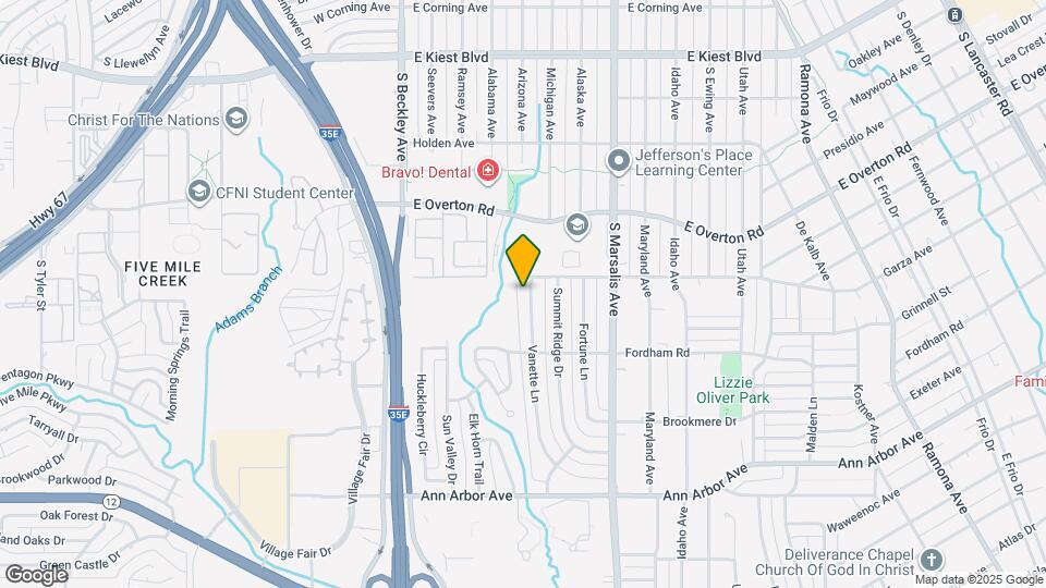 3817 Vanette Ln Map and Location Details