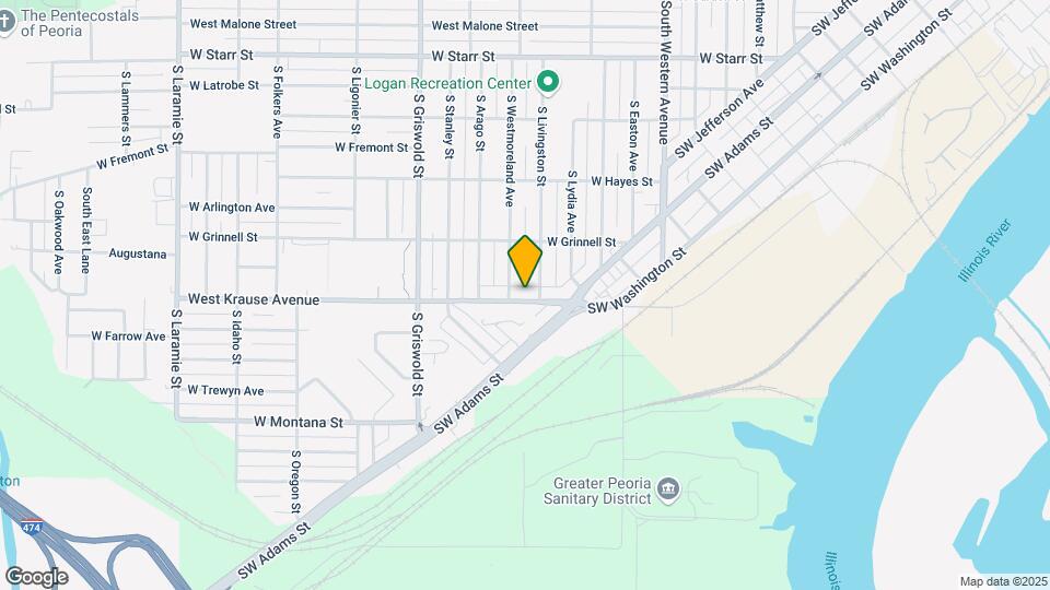 2209 West Krause Avenue Map and Location Details